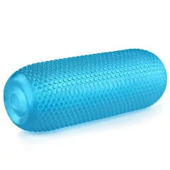  Lovetoy Training Master - Double-Sided Ribbed Masturbator (Blue)