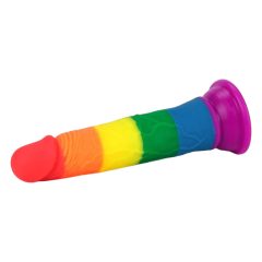 Lovetoy Prider - Lifelike Dildo - 19cm (Rainbow)