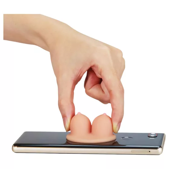 Lovetoy - Suction Cup Phone Holder - Nude Bust Design