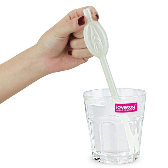 Lovetoy - Punchy glow straw (white)