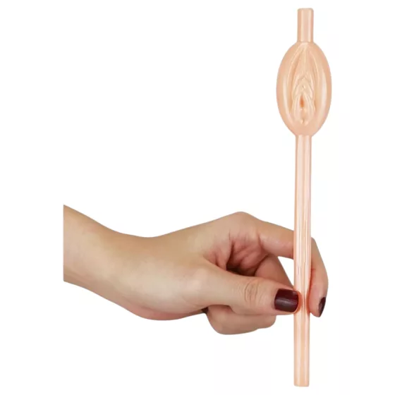 Lovetoy - willy drinking straws hen party accessory (flesh‑coloured)