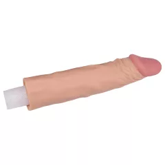 Lovetoy Pleasure X-tender - Penis Sleeve - 19cm (Natural) 