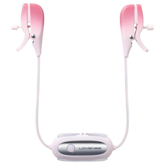 LOVENSE Gemini - Smart Vibrating Nipple Clamps (Pink)