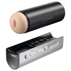   Lovense Solace Pro - App-controlled masturbator for men (black)