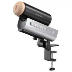   Lovense Solace Pro - App-controlled masturbator for men (black)