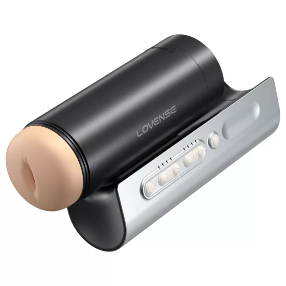 Lovense Solace Pro - app-controlled thrusting masturbator for men (black)