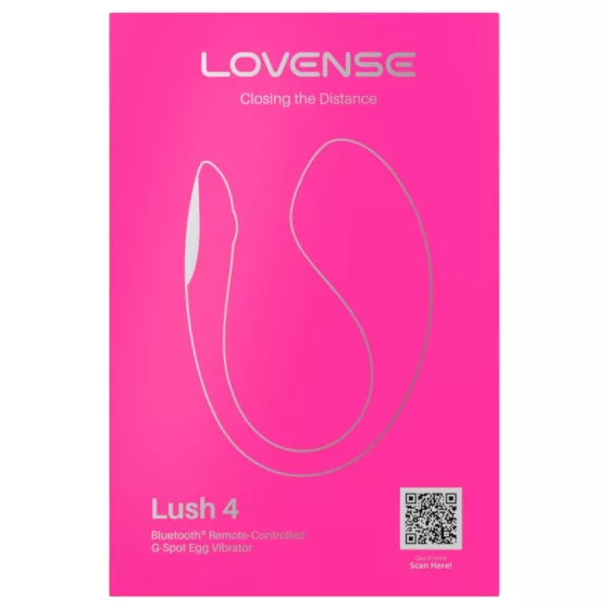 LOVENSE Lush 4 - Smart Vibrating Egg (Pink)
