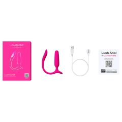 LOVENSE Lush Anal - Smart Anal Vibrator (Pink)