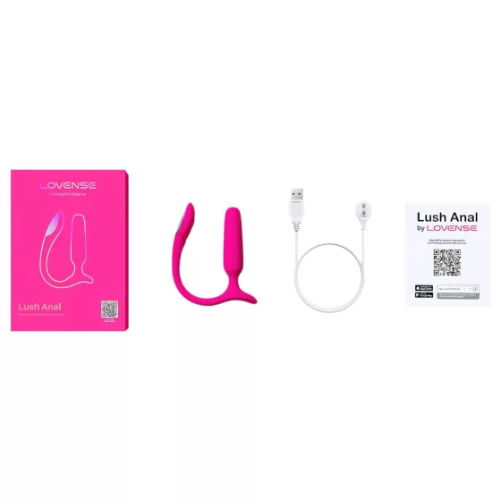 LOVENSE Lush Anal - Smart Anal Vibrator (Pink)