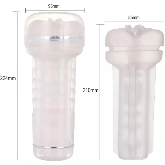 Tracy's Dog Crystal - Realistic Clear Masturbator