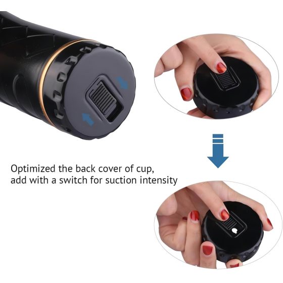 Tracy's Dog Cup - Realistic Black-Tan Male Stimulator