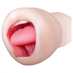   Tracy's Dog Cup - lifelike oral masturbator with teeth (flesh‑coloured)