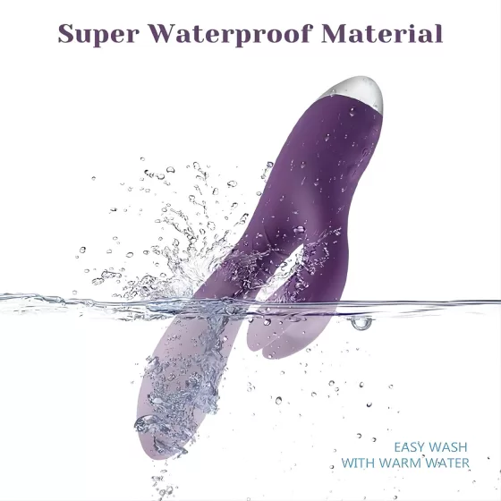 Tracy's Dog Rabbit - waterproof, clitoral arm vibrator (purple)