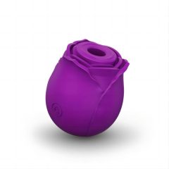  Tracy's Dog Rose - rechargeable, waterproof, air-wave clitoris stimulator (purple)
