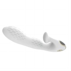  Tracy's Dog VX008 - Rechargeable, waterproof vibrator with tickle lever (white)