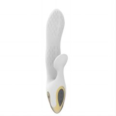   Tracy's Dog VX008 - Rechargeable, waterproof vibrator with tickle lever (white)