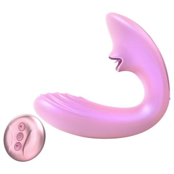 Tracy's Dog OG Lick - G-spot Vibrator & Clitoral Stimulator (Pink)
