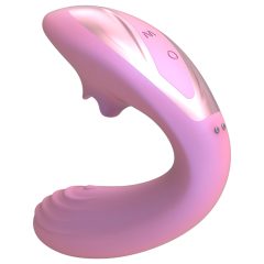   Tracy's Dog OG Lick - G-spot Vibrator & Clitoral Stimulator (Pink)