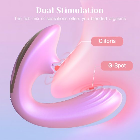 Tracy's Dog OG Lick - G-spot Vibrator & Clitoral Stimulator (Pink)