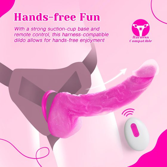 Tracy's Dog Jelivoy-Mid - Lifelike 8 Vibrator (Pink)"