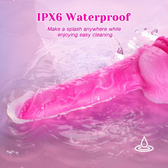 Tracy's Dog Jelivoy-Mid - Lifelike 8 Vibrator (Pink)"