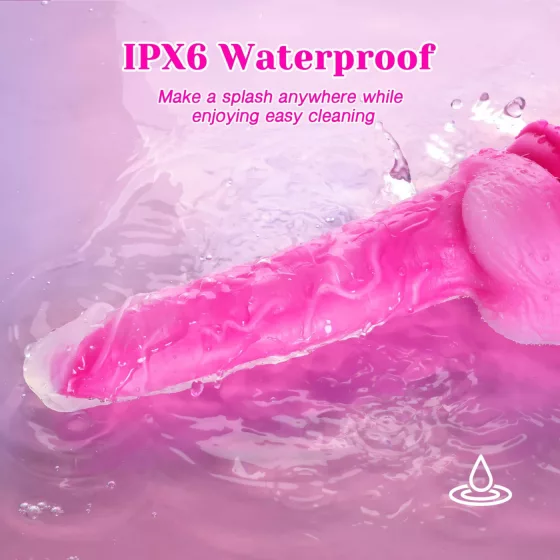 Tracy's Dog Jelivoy-Mid - Lifelike 8 Vibrator (Pink)"