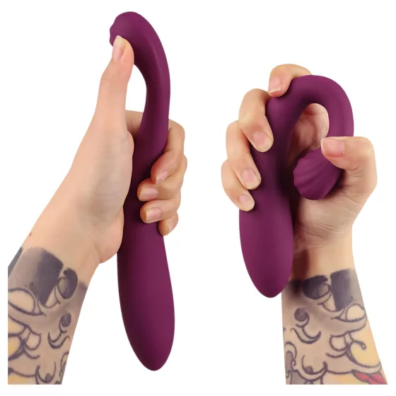 Tracy's Dog OG 3 - clitoral suction G-spot vibrator (purple)
