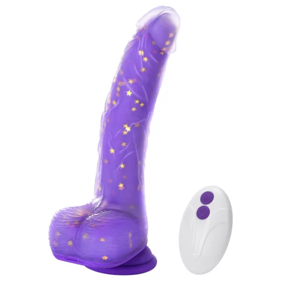 Tracy's Dog Jelivoy - Realistic Purple Vibrator, 22cm