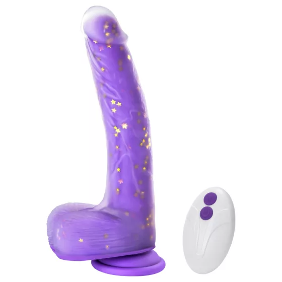 Tracy's Dog Jelivoy - Realistic Purple Vibrator, 22cm