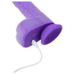 Tracy's Dog Jelivoy - Realistic Purple Vibrator, 22cm