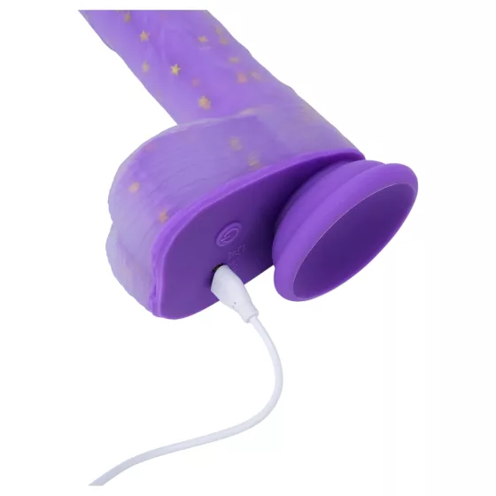 Tracy's Dog Jelivoy - Realistic Purple Vibrator, 22cm