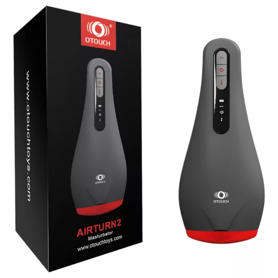 OTOUCH Airturn 2 - Rechargeable Suction Massager (Black)