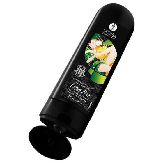 Shunga Lotus Noir - Unisex Arousal Gel (60ml)