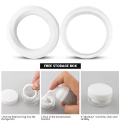 2-in-1 Training & Delay Rings (2 pcs)