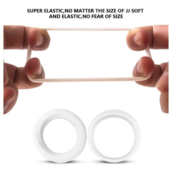 2 in 1 Glans Training and Delay Rings (2 pcs)
