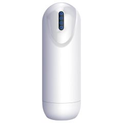 Leopard - Up-and-Down Vibrating Stroker (White)