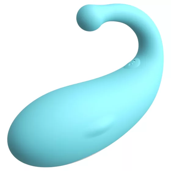 Leopard Whale - Smart Rechargeable Vibrating Egg (Blue)