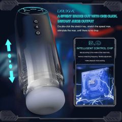 Leopard - Dual-action Suction Vibrator (Black)