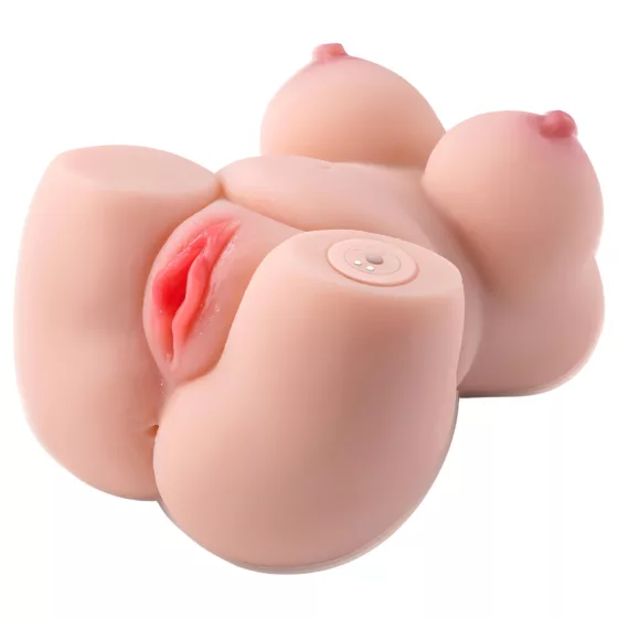Lonely - Realistic Vibrating Torso Masturbator (Natural)