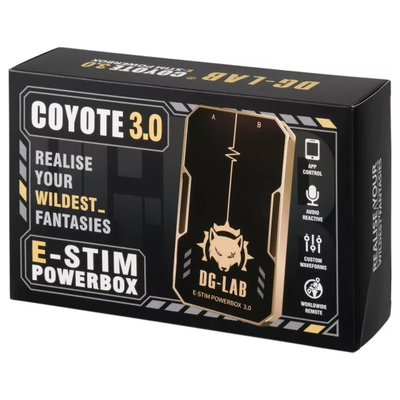 DG-LAB Coyote 3.0 - dual-channel electrostimulation controller (black)