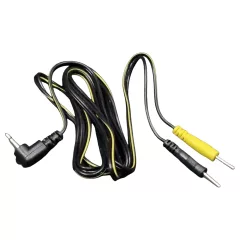   DG-LAB - Electrode cable from 2.5 mm jack to 2 mm pins (black)
