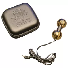   DG-LAB BiPolar B - bipolar, hourglass-shaped metal electrode (gold)