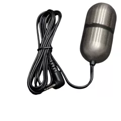 DG-LAB Matte Steel - bipolar, oval steel electrode (silver)