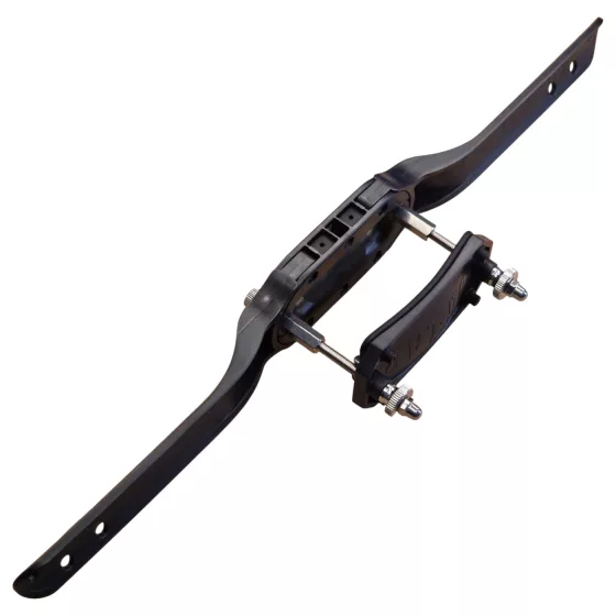 DG-LAB Hyena - electro posture-correcting restraint for men (black)