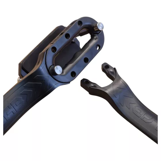 DG-LAB Hyena - electro posture-correcting restraint for men (black)