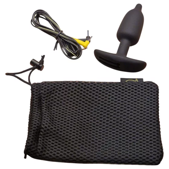 DG-LAB - bipolar conductive silicone anal plug electrode (black)