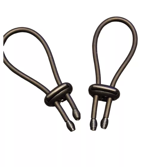 DG-LAB PRO - conductive rubber electro penis ring set (black)