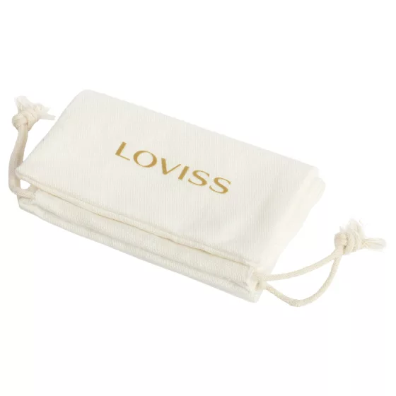 LOVISS Flower - anal plug - purple (transparent)