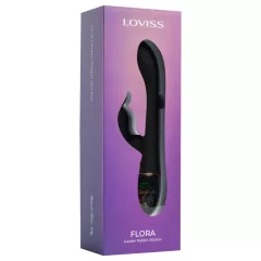 LOVISS Flower - clitoral handle G-spot vibrator (black)