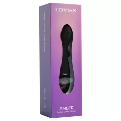 LOVISS Flower Amber - G-spot vibrator (black)